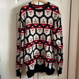 H&M Divided Gigabyte Santa Christmas Sweater
